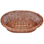 vidaXL Hundekorb aus Weide Natur 69 cm