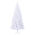vidaXL Künstlicher Weihnachtsbaum mit Stahlständer 210 cm 910 Zweige