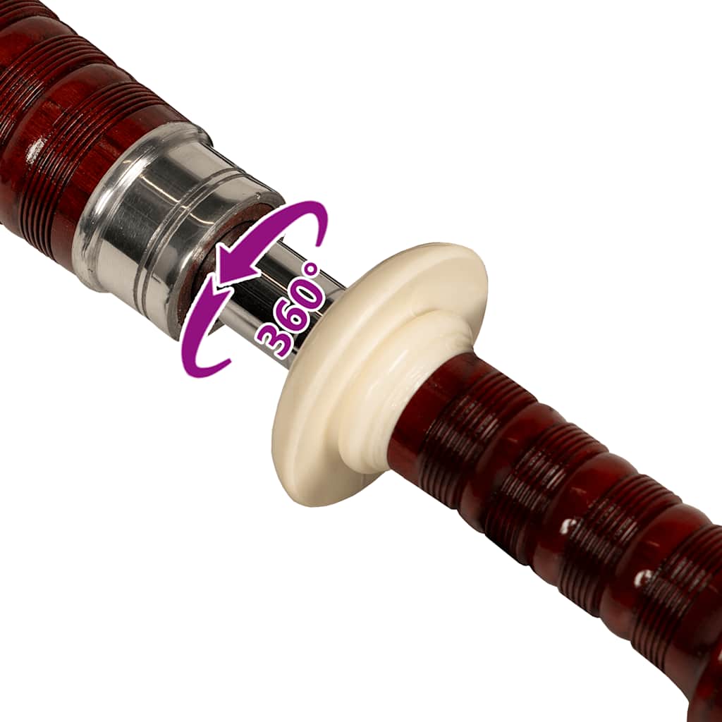 Schottischer Dudelsack Great Highland Roter Royal Stewart Tartan