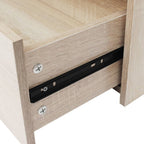 vidaXL Kommode mit 4 Schubladen 60×30,5×71 cm Eichenbraun