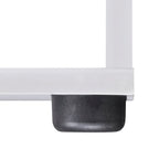 vidaXL Treppenregal Bücherregal 107 cm Weiß