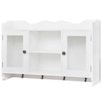vidaXL Hängeschrank MDF Weiß