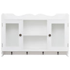 vidaXL Hängeschrank MDF Weiß