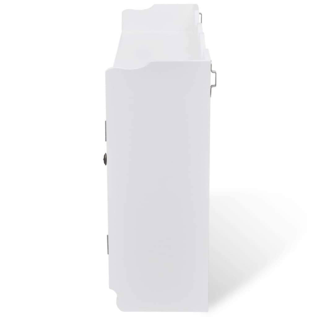 vidaXL Hängeschrank MDF Weiß