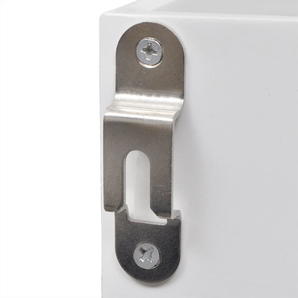 vidaXL Hängeschrank MDF Weiß