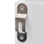 vidaXL Hängeschrank MDF Weiß