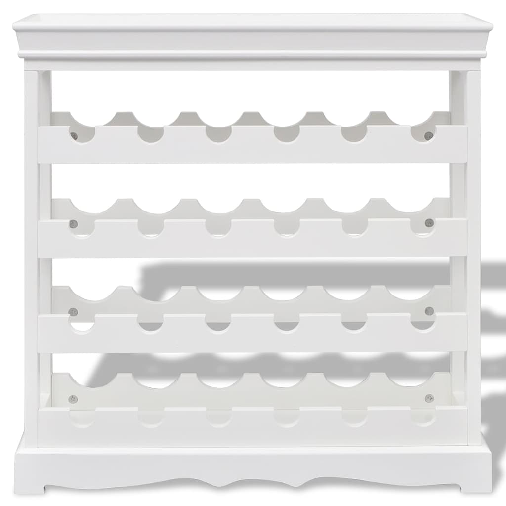 vidaXL Weinschrank Abreu Weiß
