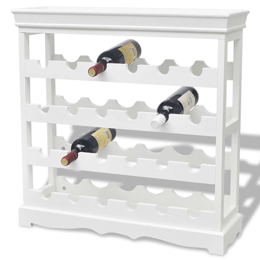 vidaXL Weinschrank Abreu Weiß