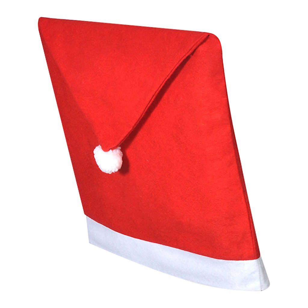 vidaXL 6x Stuhlhussen Weihnachtsmützen