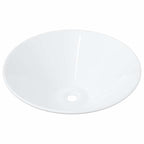 vidaXL Waschbecken 2 Stk. Weiß 42x42x14 cm Keramik