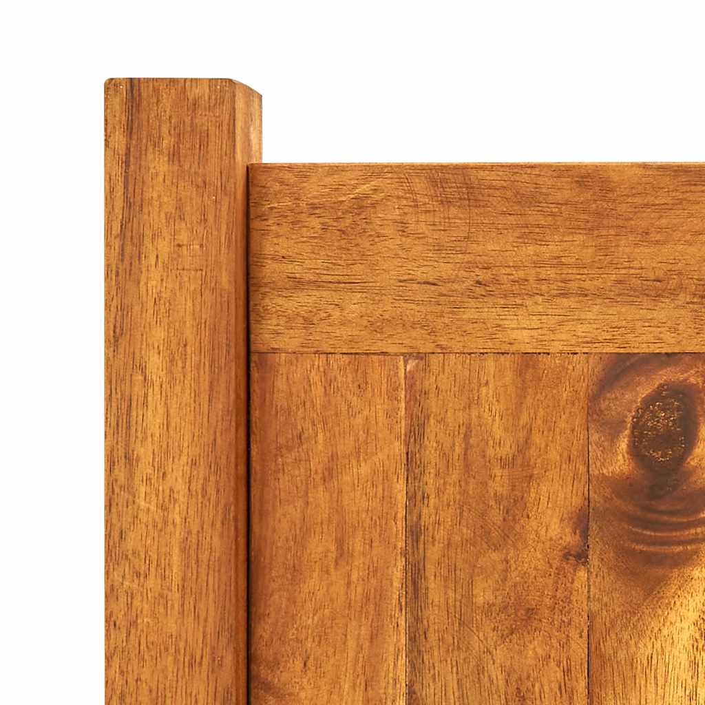 vidaXL Garten-Hochbeet Akazienholz 76x27,6x25 cm