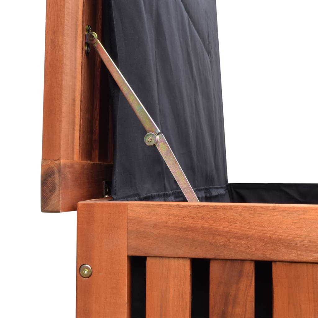 vidaXL Garten-Aufbewahrungsbox 118x52x58 cm Holz