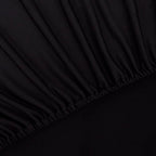 vidaXL Stretch-Sofahusse Schwarz Polyester-Jersey