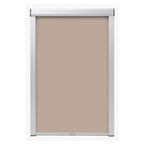 vidaXL Verdunkelungsrollo Beige F06