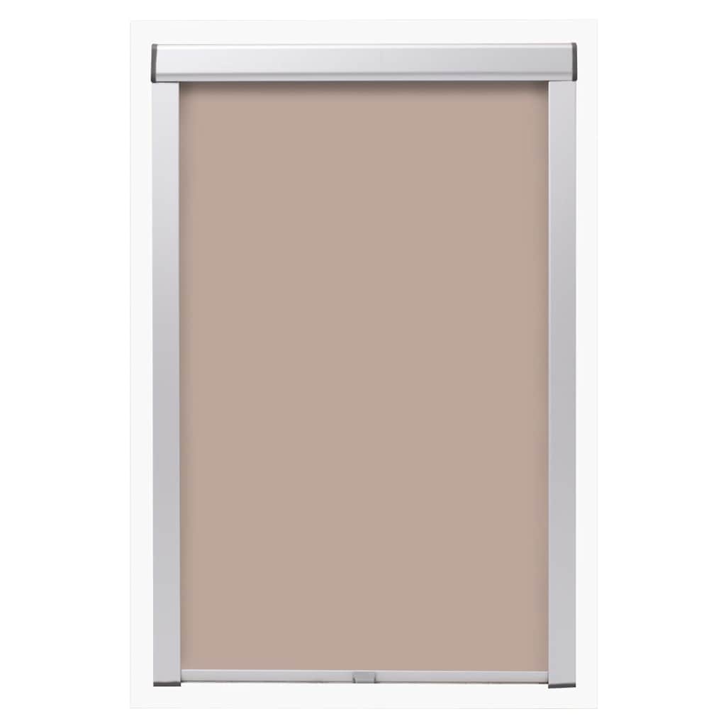vidaXL Verdunkelungsrollo Beige P06/406