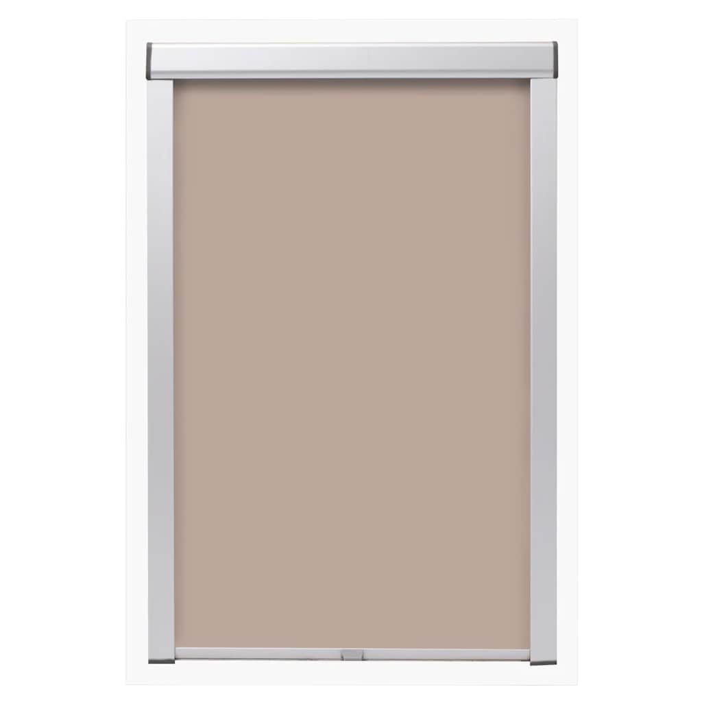 vidaXL Verdunkelungsrollo Beige S08/608