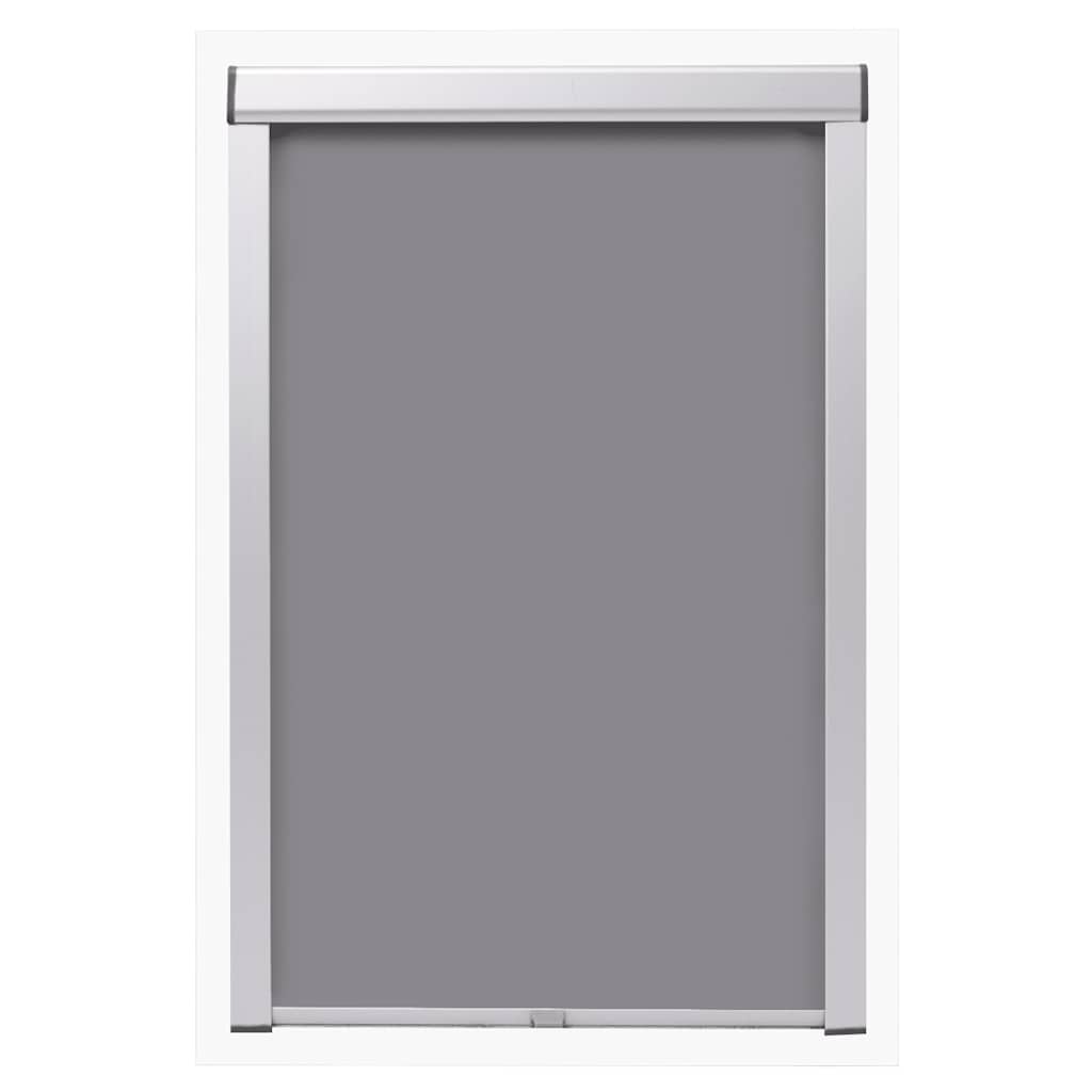 vidaXL Verdunkelungsrollo Grau M04/304