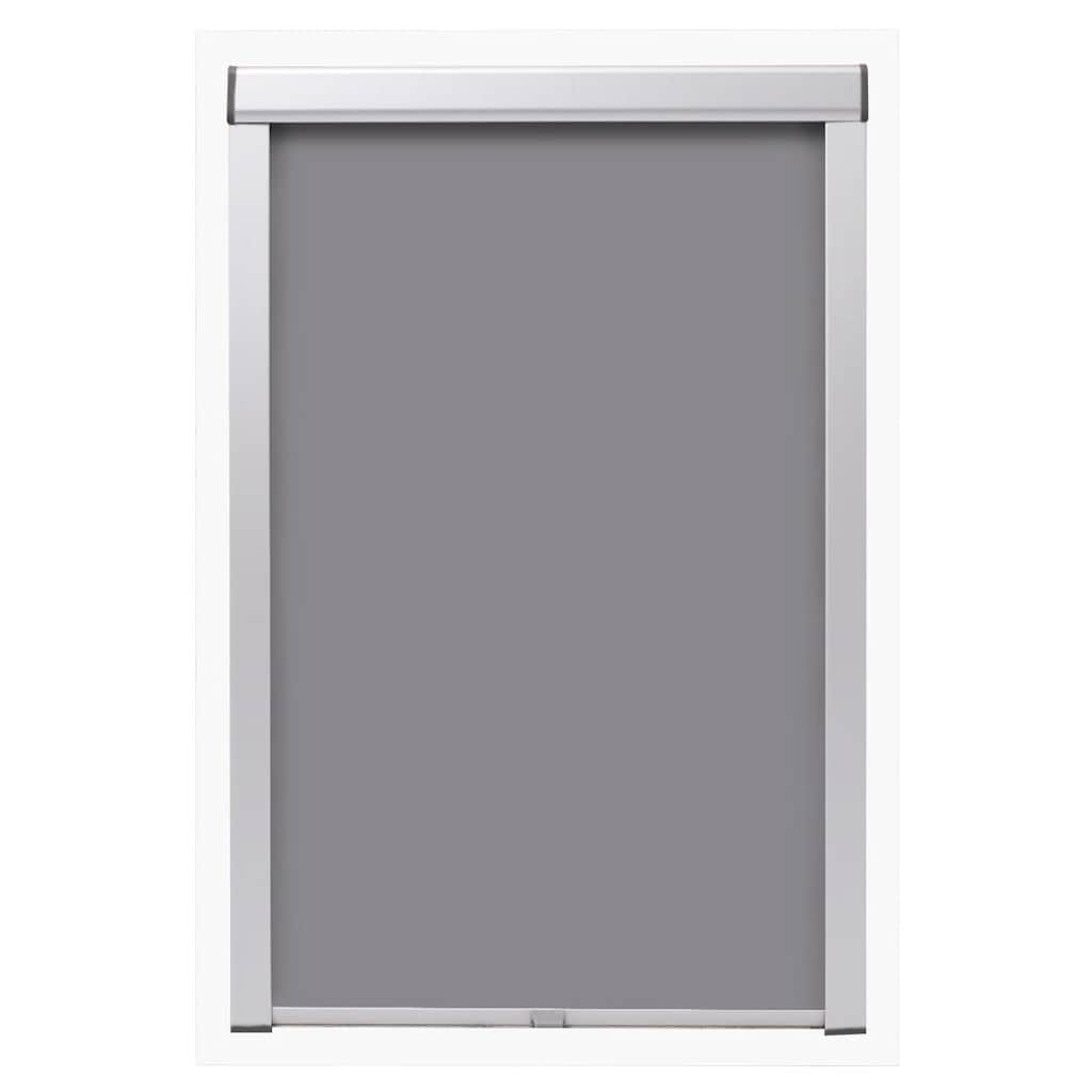 vidaXL Verdunkelungsrollo Grau P08/408