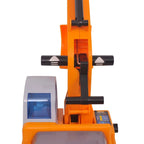 100089 vidaXL Aufsitzbagger Kunststoff Gelb