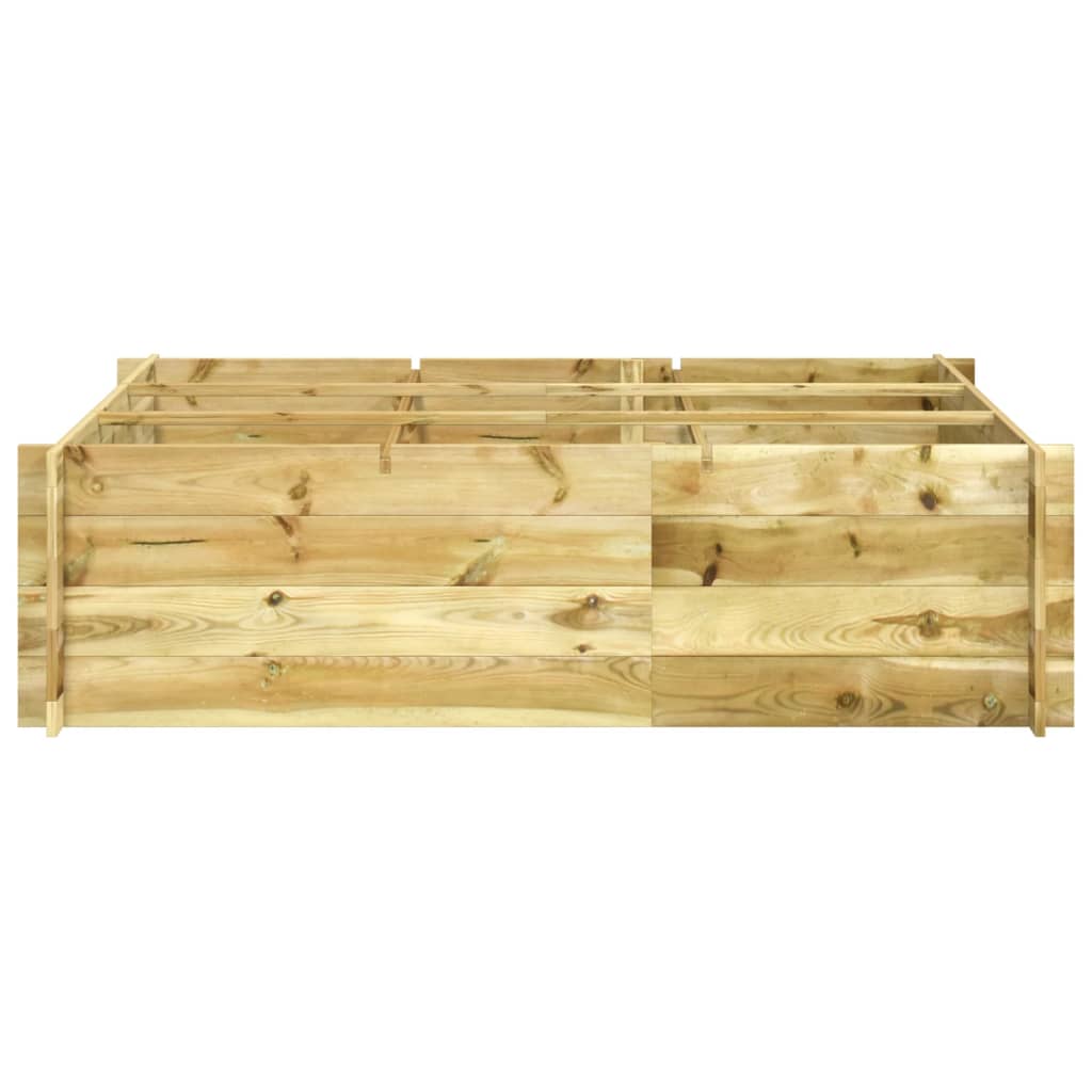 vidaXL Hochbeet 150x100x40 cm Kiefernholz Imprägniert