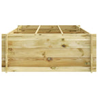 vidaXL Hochbeet 150x100x40 cm Kiefernholz Imprägniert