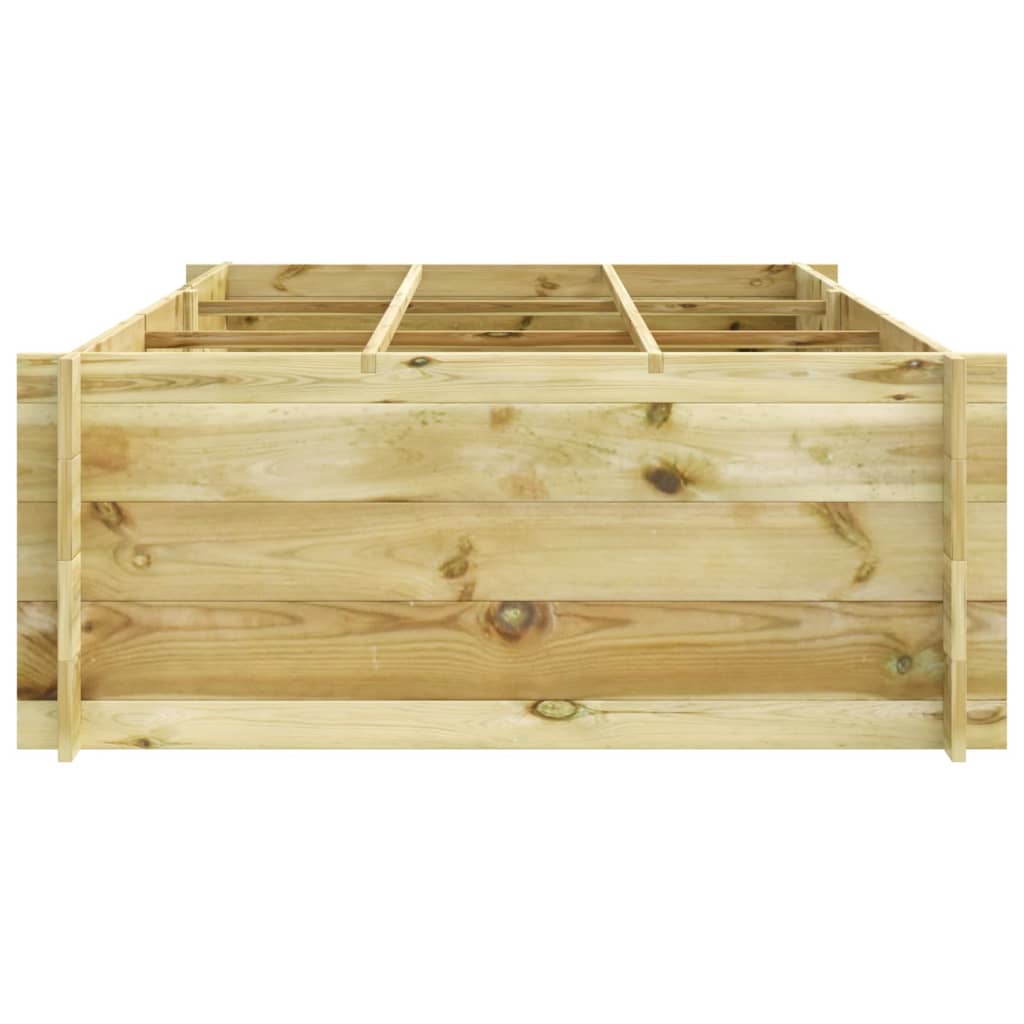 vidaXL Hochbeet 150x100x40 cm Kiefernholz Imprägniert