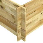 vidaXL Hochbeet 150x100x40 cm Kiefernholz Imprägniert
