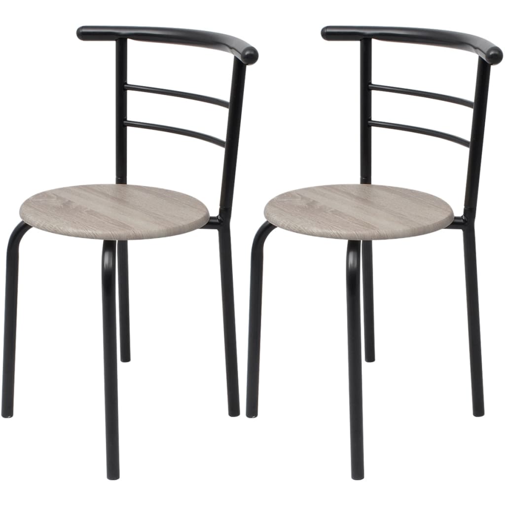 vidaXL Frühstückstisch Bar-Set MDF