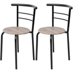 vidaXL Frühstückstisch Bar-Set MDF