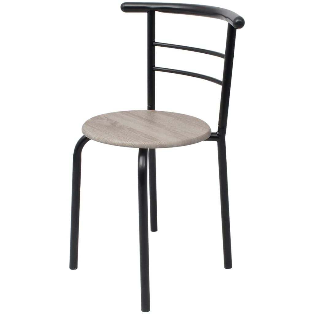 vidaXL Frühstückstisch Bar-Set MDF