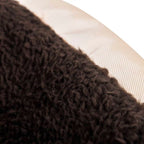 vidaXL Hundebett Beige und Braun XXL