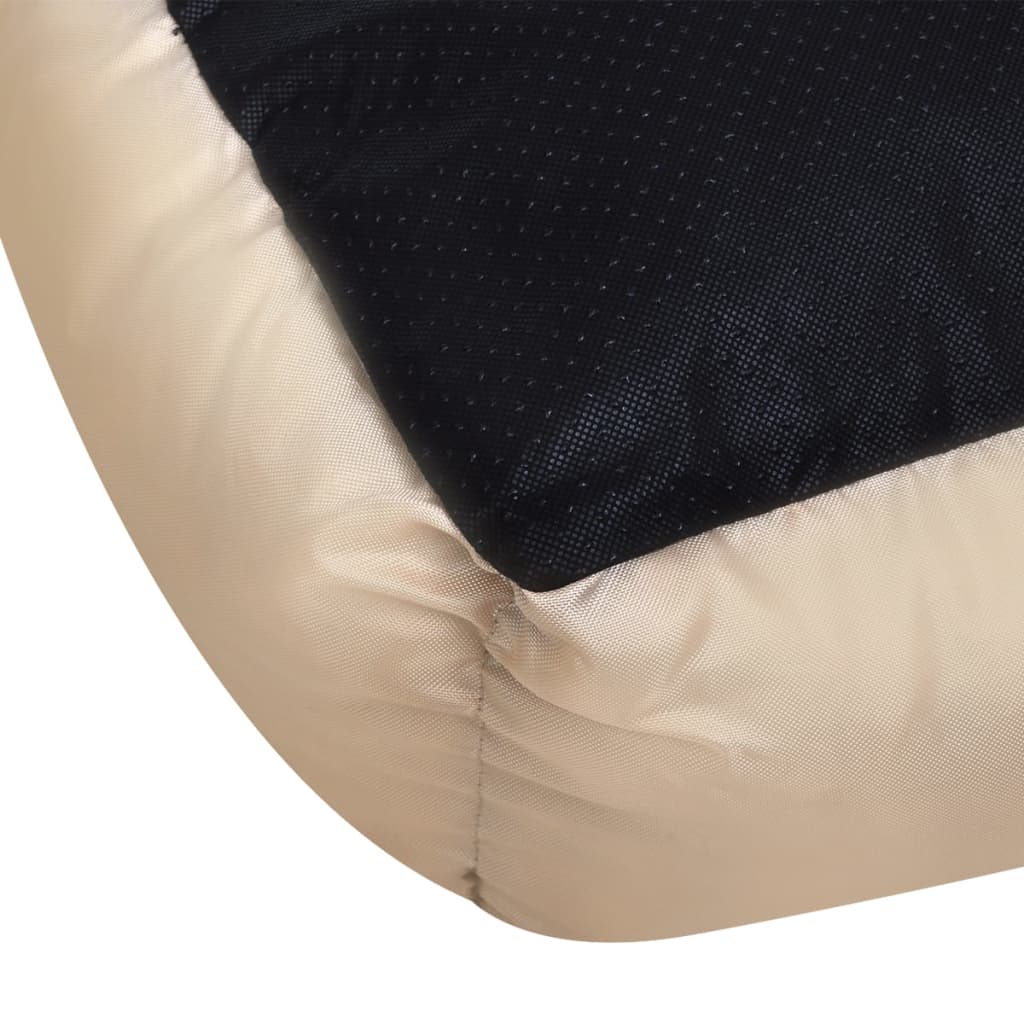 vidaXL Hundebett Beige und Braun XXL