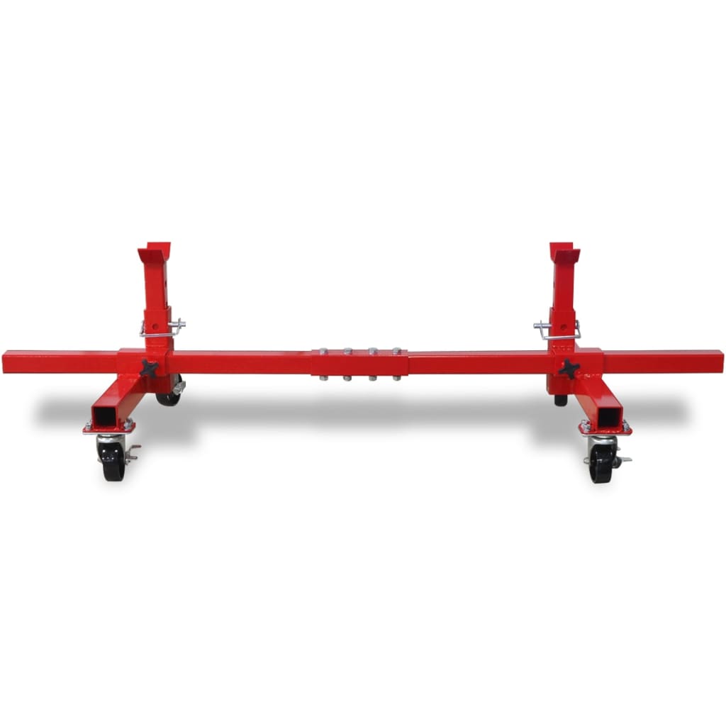 vidaXL Mobiler Stützbock Rot
