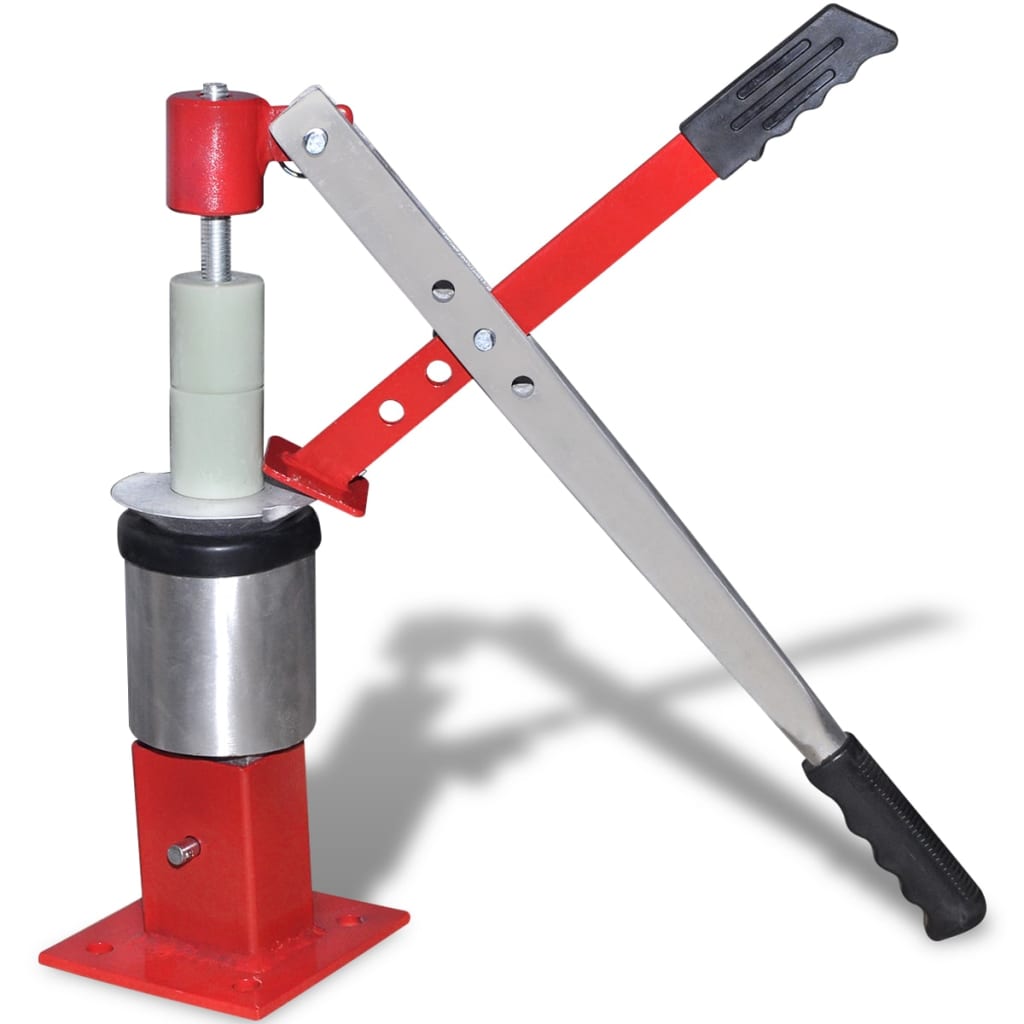 vidaXL Mini-Reifenmontiergerät Rot