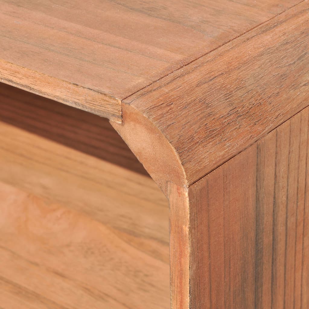 vidaXL Couchtisch 90×55,5×38,5 cm Massivholz Paulownia Braun
