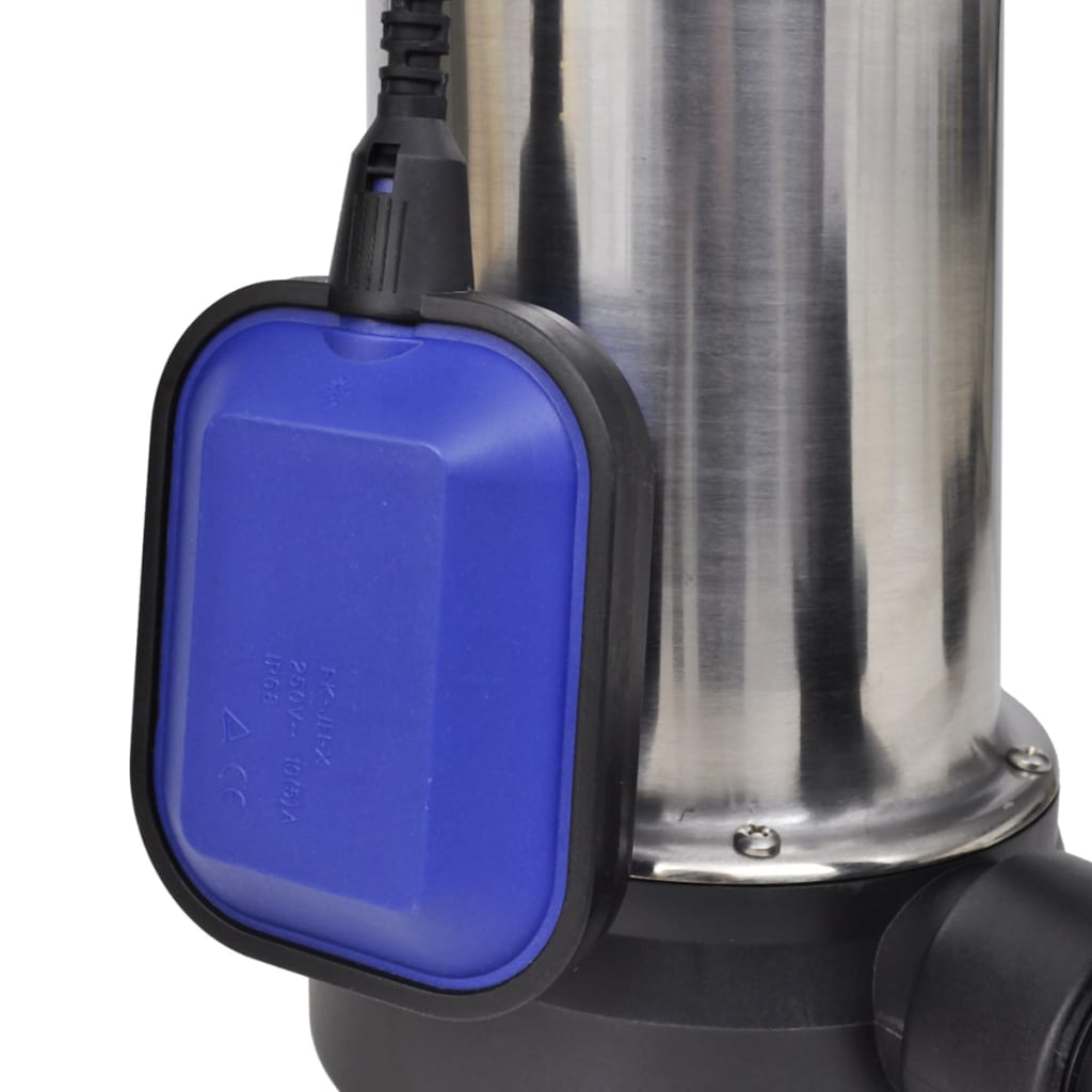 vidaXL Schmutzwassertauchpumpe 1100 W 16500 L / h