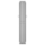 vidaXL Seitenmarkise Ausziehbar Schwarz 160×600 cm