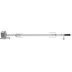 vidaXL Grill Rotisseriespieß mit professionellem Motor Stahl 1200 mm