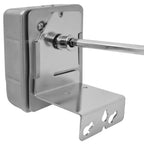 vidaXL Grillspieß mit Motor Stahl 1000 mm