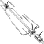 vidaXL Grillspieß mit Motor Stahl 1000 mm