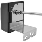 vidaXL Rotisserie Grill mit Elektromotor Stahl 1200 mm