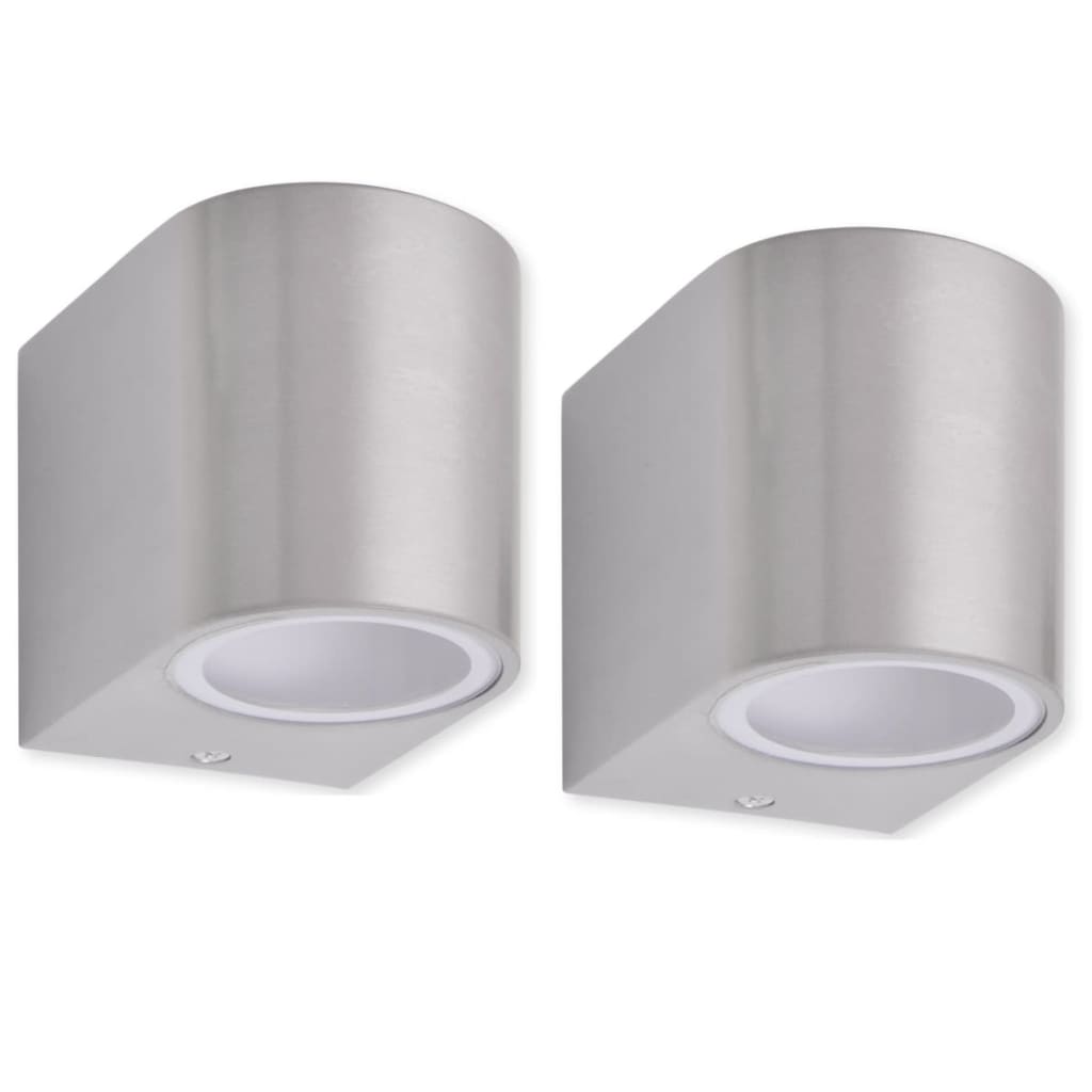 vidaXL Außenwandlampe 2 Stk