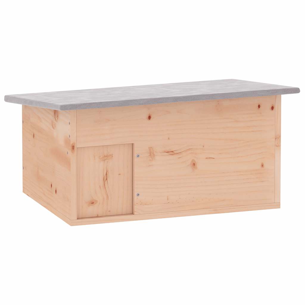 vidaXL Igelhaus 45x33x22 cm Holz