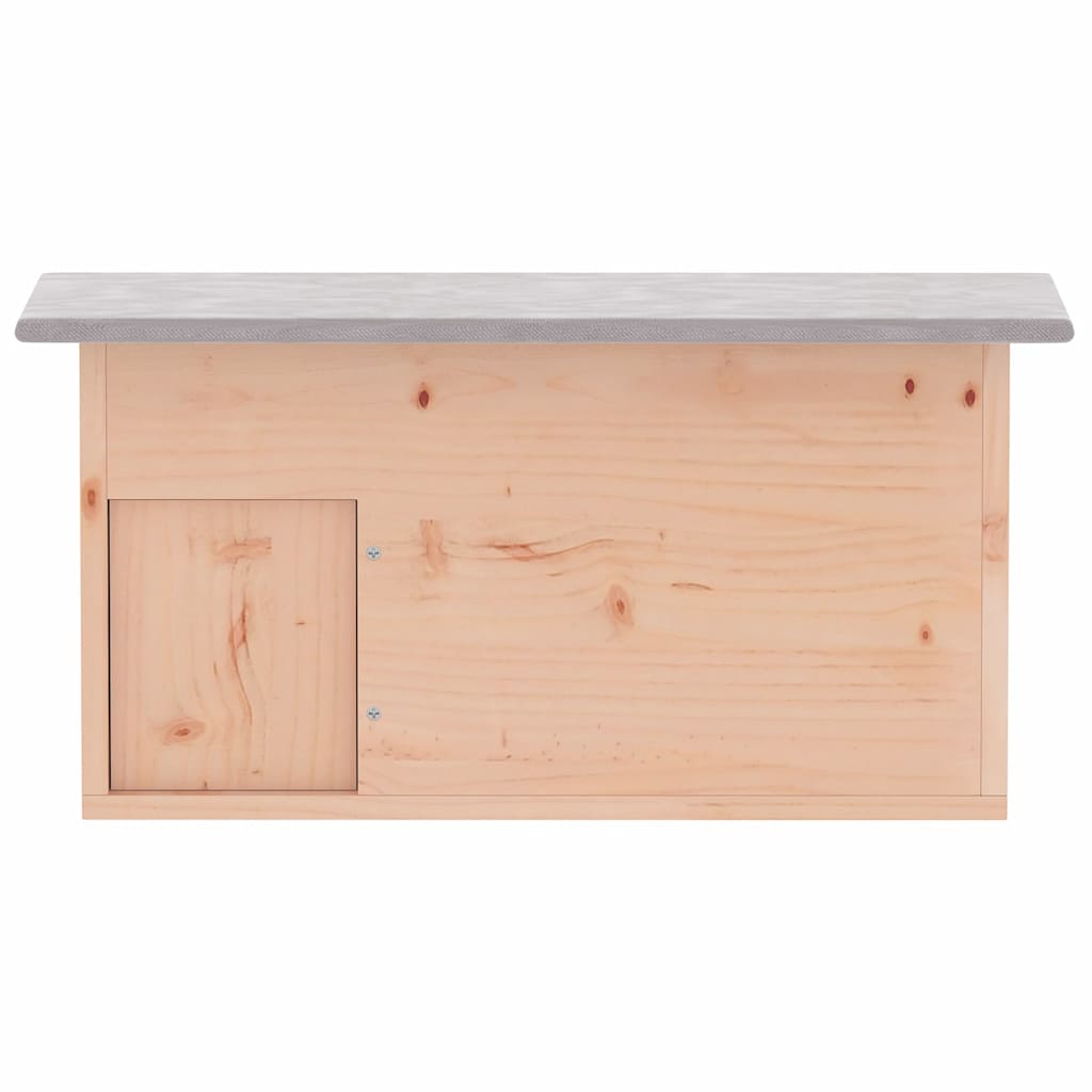 vidaXL Igelhaus 45x33x22 cm Holz
