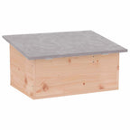 vidaXL Igelhaus 45x33x22 cm Holz