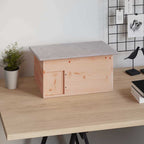vidaXL Igelhaus 45x33x22 cm Holz