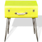 vidaXL Beistelltisch 49,5x36x60 cm Gelb