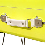 vidaXL Beistelltisch 49,5x36x60 cm Gelb