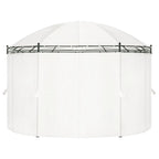 vidaXL Gartenpavillon Cremeweiß 530x350x265 cm