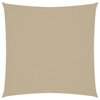 vidaXL Sonnensegel Oxford-Gewebe Quadratisch 3,6x3,6 m Beige
